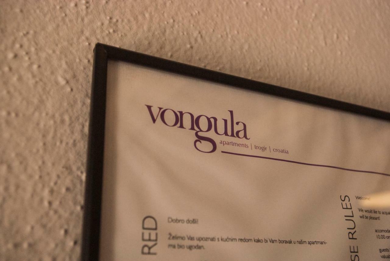 Apartments Vongula Трогір Екстер'єр фото